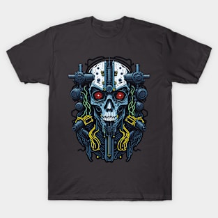 Cyborg Heads S03 D96 T-Shirt